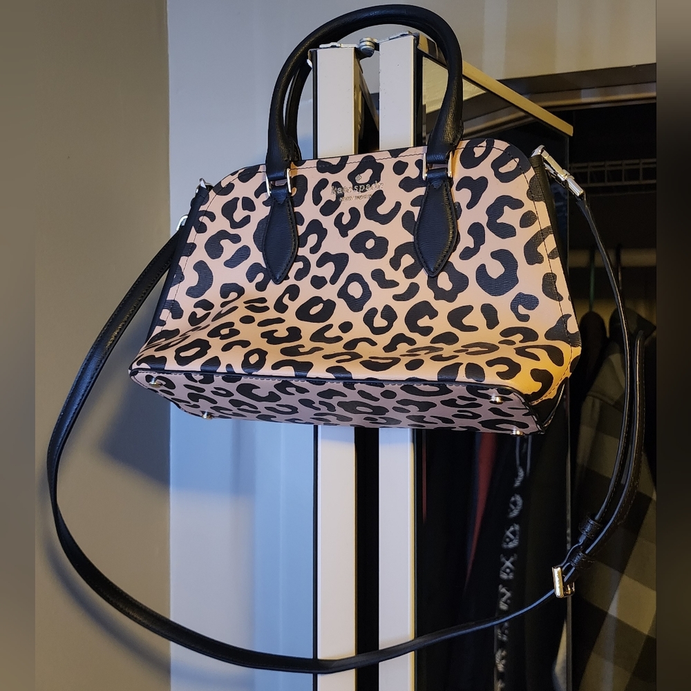 Kate Spade Darcy Leaopard Print Satchel (Small)